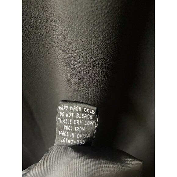 Montree Collection Dress Womens Plus Size 22W Black Lined Midi Tank Jeweled Dres - Picture 7 of 9